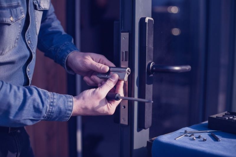 Deadbolt Replacement detail