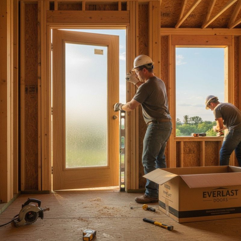 Exterior Door Installation detail