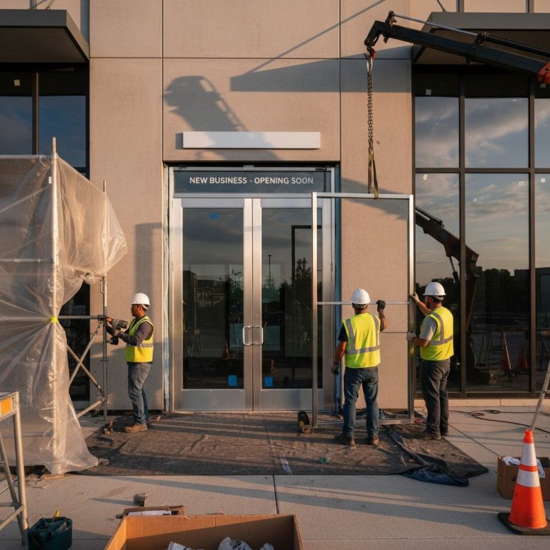Retail Door Installation